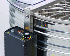 12-Kassetten Radialschleuder mit Elektro-Antrieb, Vollautomat, für 12 Dadant oder 24 Dadant ½ Rähmchen, Ø 960 mm