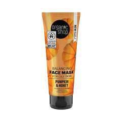 Gesichtsmaske für fettige Haut Kürbisöl und Honig 75ml