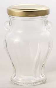 Gläser Amphora 106 ml (15 Stk / Packung) mit Deckeln 