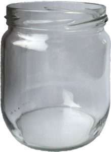 Glas 425 ml für 500g Honig, 12 Stk. / Packung, nur Selbstabholung