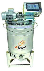 Honigrührwerk, Honigrührgerät 150 L aus Edelstahl, Fi 600 mm, Vollautomat