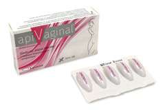 Apivaginal Vaginalzäpfchen (Scheidenzäpfchen) mit Propolis 5 Stück / 1 Packung