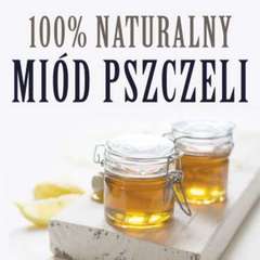 Baner reklamowy 2x1 naturalny miód pszczeli