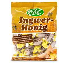 Honig und Ingwer Bonbons Packung 100g
