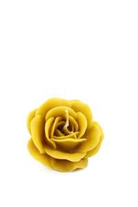 Bienenwachskerze Blühende Rose