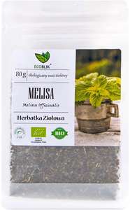 Herbatka ziołowa ekologiczny susz z melisy 80g