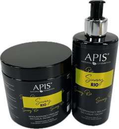 APIS-Set Glättendes Peeling + Körper- und Handbalsam