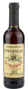 Miód pitny dwójniak "Koronny" 0,375l Szkło
