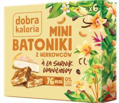 Mini batoniki A La Sernik Waniliowy 6 szt 