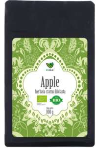 APPLE Schwarzer Blatt-Tee mit Apfelstückchen 100 g