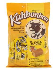 Sahnebonbons Kuhbonbons „Milch & Honig” 200 g – Natürliche Weichkaramellen vom Imker