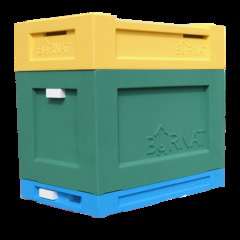 6er Dadant Blatt Beute aus Styropor BURNAT